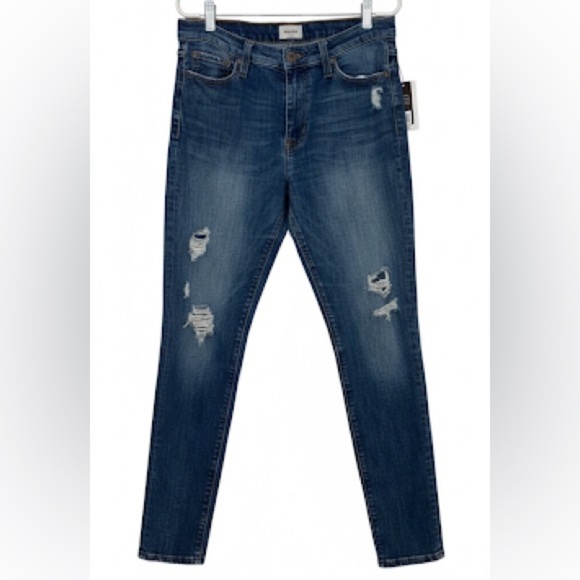 Hudson Jeans Denim - Hudson Jeans Distressed Natalie Super Skinny Jeans size 30